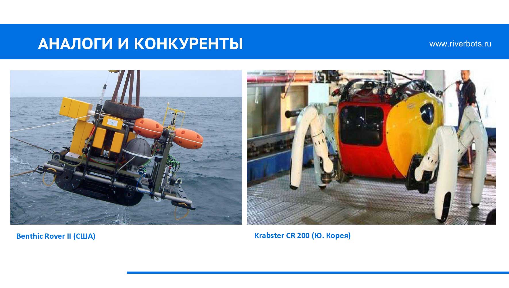 Подводный робот Riverbot